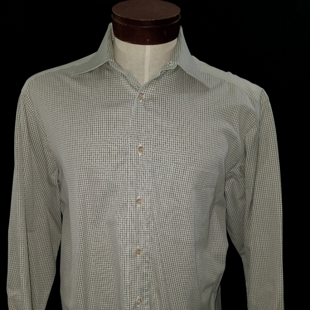 Ermenegildo Zegna 16 41 Mens Casual  Dress Shirt